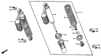Rear Shock Absorber 80-81