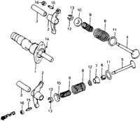 Camshaft + Valve