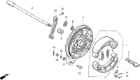 Vt1100c Rear Brake Panel