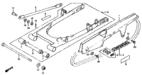 Swingarm + Chain Case