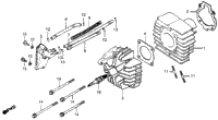 Cylinder Head + Cylinder + Control Box 81
