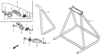 Main Stand + Side Stand + Footpegs
