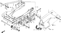 Swingarm + Chain Guard