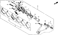 Rear Brake Caliper