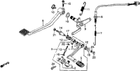 Brake Pedal + Shift Pedal