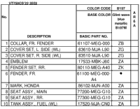 Color Table