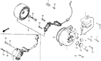 Left Crankcase Cover + Alternator