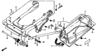 Swingarm + Chain Case