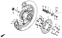 Rear Wheel 85-90