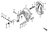 Rear Brake Panel