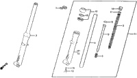 Front Shock Absorber 83-85