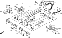 Swingarm + Drive Chain 83