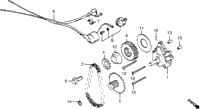 Cm400c/Toil Pump + Oil Pressure Switch
