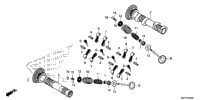 Camshaft + Valve (Fr.)