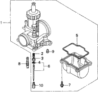Carburetor Optional Kit 97-98