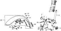 Steering Arm + Front Fender