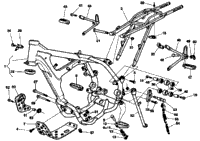 Frame, Foot Rests