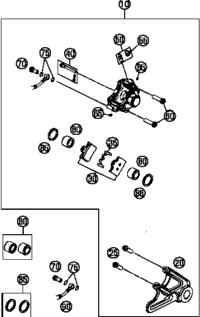 Brake Caliper Rear