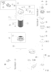 Shock Absorber Disassembled