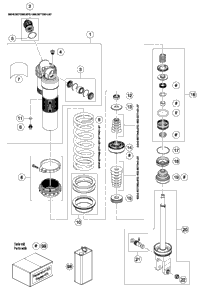 Shock Absorber Disassembled