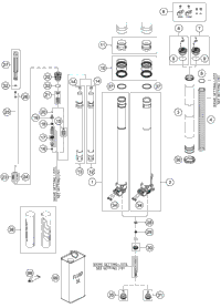 Front Fork Disassembled
