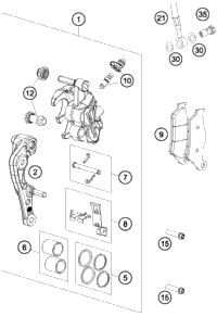 Brake Caliper Front