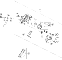 Brake Caliper Rear