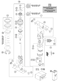 Shock Absorber Disassembled