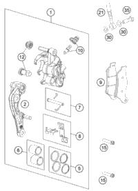 Front Brake Caliper