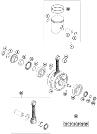 Crankshaft, Piston