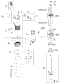 Shock Absorber Disassembled