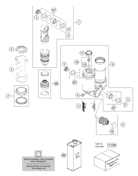 Shock Absorber Disassembled