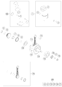 Crankshaft, Piston