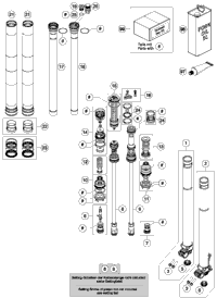 Front Fork Disassembled