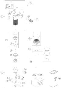 Shock Absorber Disassembled