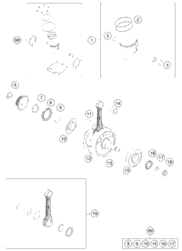 Crankshaft, Piston