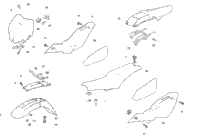 Panel, Fenders, Seat