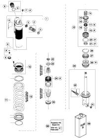 Shock Absorber Disassembled