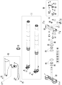 Front Fork, Triple Clamp