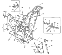 Frame, Foot Rests