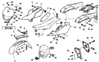 Panel, Fenders, Seat