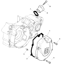 L.H. Half Crankcase Covers