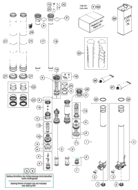 Front Fork Disassembled