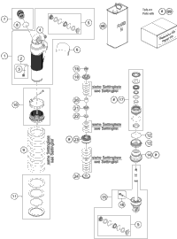 Shock Absorber Disassembled