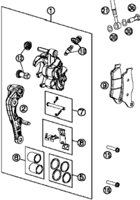 Brake Caliper Front