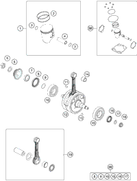 Crankshaft, Piston