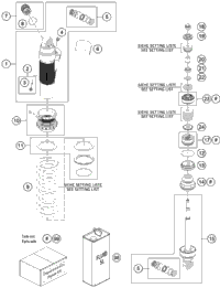 Shock Absorber Disassembled