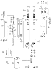 Front Fork Disassembled