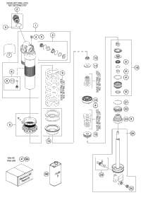 Shock Absorber Disassembled