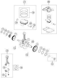 Crankshaft, Piston